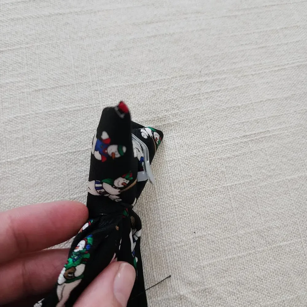 Snowman Sporty Clip-on Tie toddler/kids